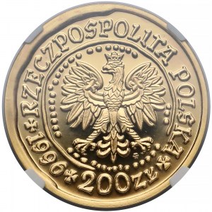 200 złotych 1996 Orzeł Bielik - NGC MS70 (MAX)