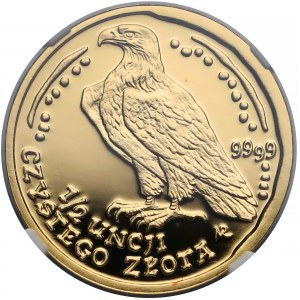 200 złotych 2009 Orzeł Bielik - NGC MS70 (MAX)