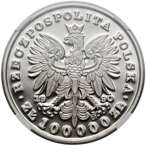 Mały Tryptyk 100.000 złotych 1990 Chopin - NGC PF69 UC