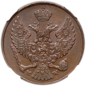 3 grosze 1840 MW, Warszawa - piękne - NGC MS62 BN