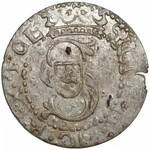 Zygmunt III Waza, Szeląg Ryga 1610 - data 610 - b. rzadki