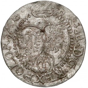 Zygmunt III Waza, Szeląg Poznań 1616 / 1600 - SIG przy tarczach - rzadkość