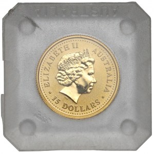 Australia, 15 dolarów 1999 - rok Królika