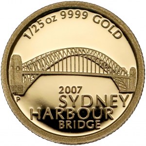 Australia, 5 dolarów 2007 - Sydney Harbour Bridge
