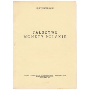 Mańkowski, Fałszywe Monety Polskie, REPRINT