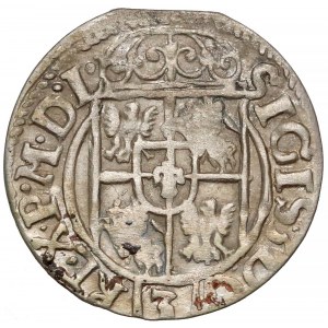 Zygmunt III Waza, Półtorak Bydgoszcz 1621 - błąd 1611 - b. rzadki