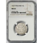 Zygmunt I Stary, Grosz Kraków 1527 - NGC MS61