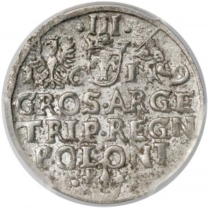 Zygmunt III Waza, Trojak Kraków 1619 - PCGS MS62