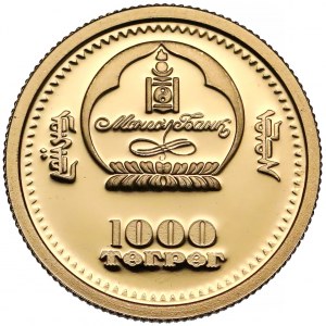 Mongolia, 1.000 tugrików 2005 - Sowa