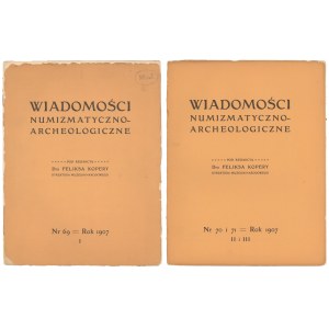 Wiadomości Numizmatyczno-Archeologiczne, Rok 1907 nr 1, 2-3