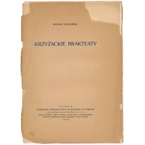 Krzyżackie Brakteaty, Gumowski, Toruń 1938