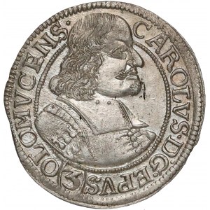 Österreich, Olmütz, Karl II, 3 Kreuzer 1670