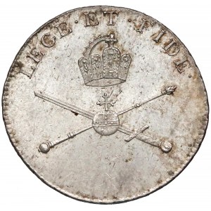 Austria, Franciszek II, Żeton koronacyjny 1792 (ø20mm)