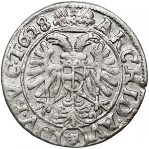 Śląsk, Ferdynand II, Wrocław, 3 krajcary 1628 HR