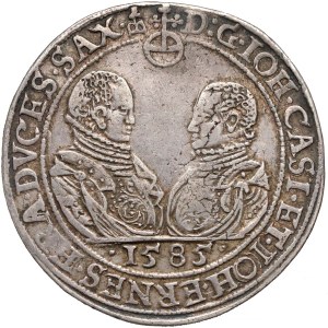 Saksonia-Coburg-Eisenach, Talar Saalfeld 1585