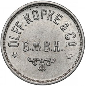 Breslau (Wrocław), Olff. Köpke & Co, G.M.B.H, 100 (fenigów) - nieopisany typ