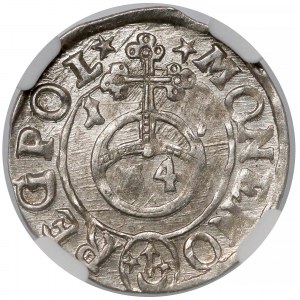 Zygmunt III Waza, Półtorak Bydgoszcz 1617 - bez L - NGC MS62