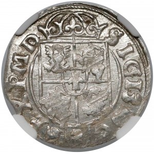Zygmunt III Waza, Półtorak Bydgoszcz 1617 - bez L - NGC MS62