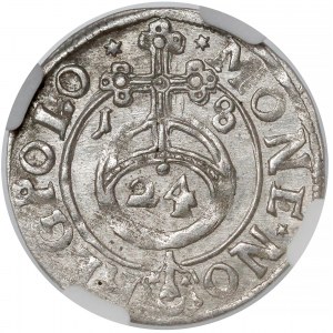 Zygmunt III Waza, Półtorak Bydgoszcz 1618 - NGC MS63