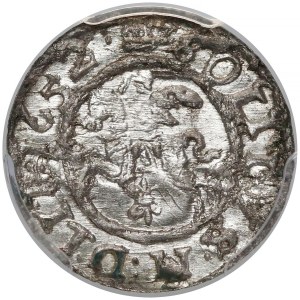 Jan II Kazimierz, Szeląg Wilno 1652 - PCGS MS64