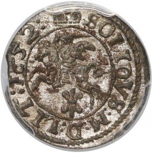Jan II Kazimierz, Szeląg Wilno 1652 - PCGS MS62