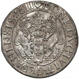 Zygmunt III Waza, Ort Gdańsk 1611 - dwa punkty przy łapie (R3)