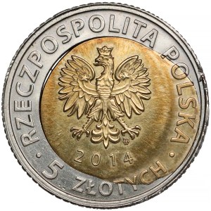 Destrukt 5 złotych 2014 - 25 lat Wolności - efektowny