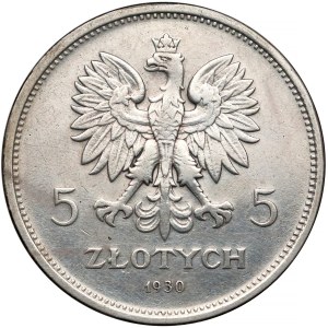 Sztandar 5 złotych 1930 - GŁĘBOKI