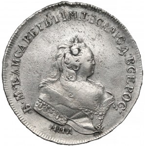 Rosja, Elżbieta, Rubel 1743 ММД