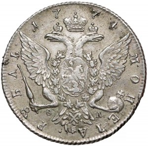 Rosja, Katarzyna II, Rubel 1774 ΘΛ