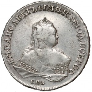 Rosja, Elżbieta, Rubel 1752 СПБ, IM