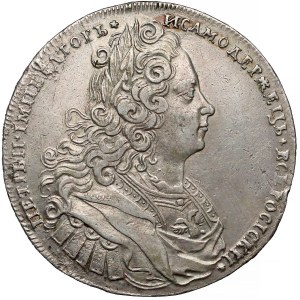 Rosja, Piotr II, Rubel 1727