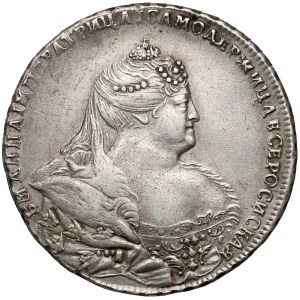 Rosja, Anna, Rubel 1740 - przebitka daty