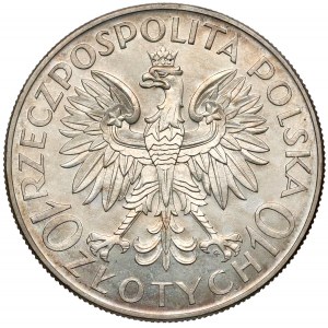 Sobieski 10 złotych 1933 - MENNICZY