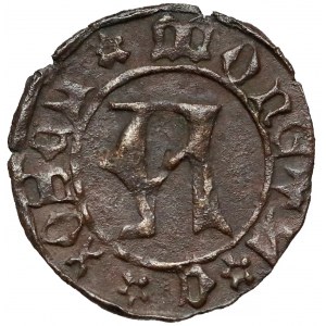 Ks. Kozielskie, Konrad VII Biały (1416-1450) Halerz Koźle - litera A