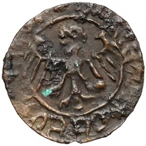Ks. Oświęcimskie, Wacław I i Jan V (1433-1457) Halerz Oświęcim
