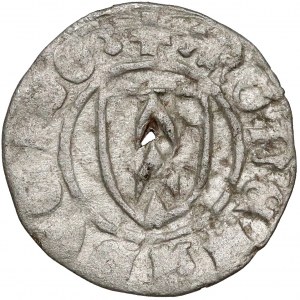 Ks. Opawskie, Przemek I (1377-1433) Halerz Opawa - litera P