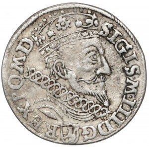 Zygmunt III Waza, Trojak ANOMALNY Kraków 1601 - 10K01