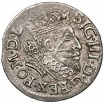 Zygmunt III Waza, Trojak Wilno 1608 - Bogoria - b. rzadki
