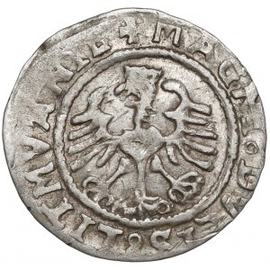Zygmunt I Stary, Półgrosz Wilno 1527 - MONIETA - rzadki