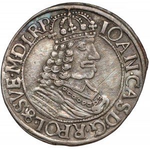 Jan II Kazimierz, Ort Toruń 1663 HD-L - bez kołnierza