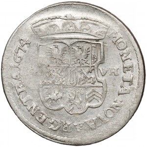 Prusy-Brandenburgia, Fryderyk Wilhelm, 1/3 talara 1674 AVH