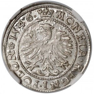 Zygmunt I Stary, Grosz Kraków 1546 ST - NGC MS63