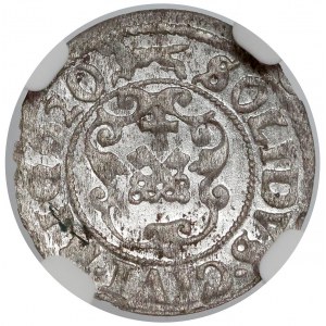 Zygmunt III Waza, Szeląg Ryga 1620 - 620 - NGC MS63