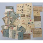 Polska, karty korespondencyjne, koperty, m.in.: GG, II RP, RP i PRL, Austria