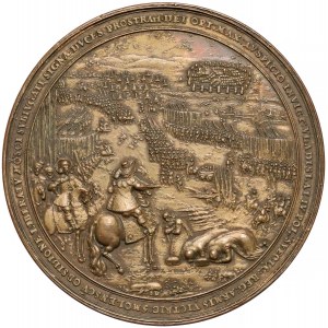 Władysław IV Waza, Medal SMOLEŃSK 1636 - Dadler - późniejsza odbitka z oryg. stempli