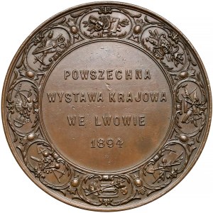 Medal Powszechna wystawa krajowa we Lwowie 1894 r. (Popiel/Schindler)