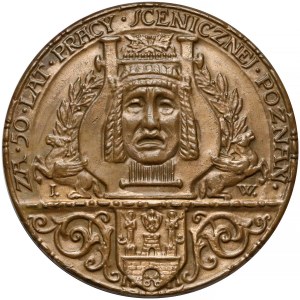 Medal Roman Żelazowski, Poznań 1924 r. (Wysocki) - b. rzadki 