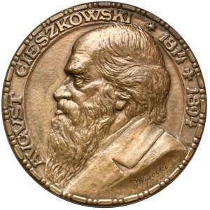 Medal August Cieszkowski, Poznań 1936 r. (Wysocki) - b. rzadki