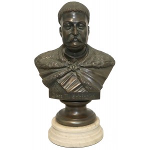 Popiersie - Jan III Sobieski - piękna rzeźba